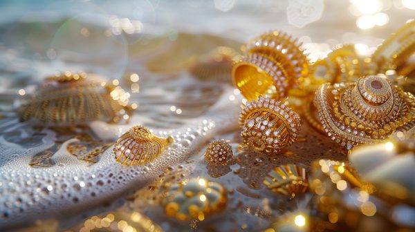 Bijoux fantaisie: des créations dorées pour l'été